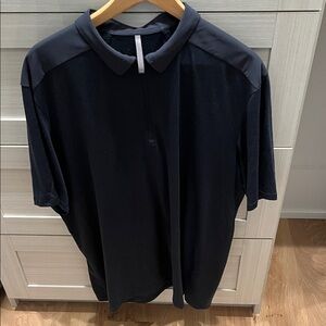 ARCTERYX Mens Veilance navy polo size XL